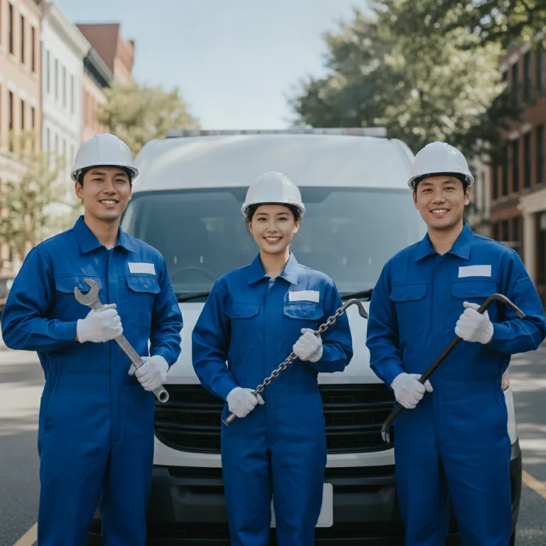 行方市での作業